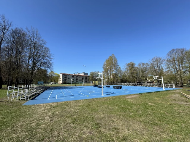 Profile of the basketball court 32. KK Court, Tallinn, Estonia