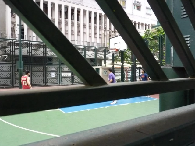 Profile of the basketball court Hennessy Road Playground, Hong Kong, Hong Kong SAR China