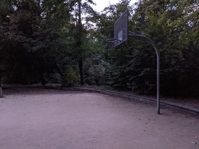 Profile of the basketball court Half Court, Frankfurt am Main, Germany
