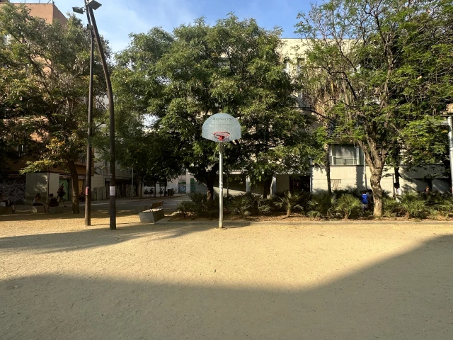 Profile of the basketball court Canastas del born, Barcelona, Spain