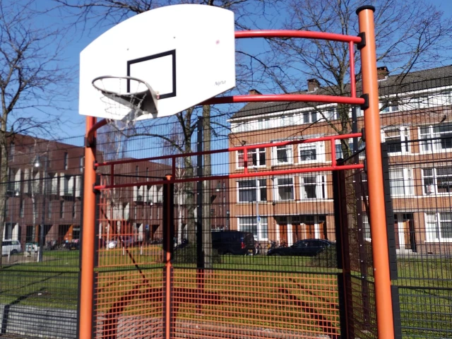 Profile of the basketball court Libellenstraat, Rotterdam, Netherlands