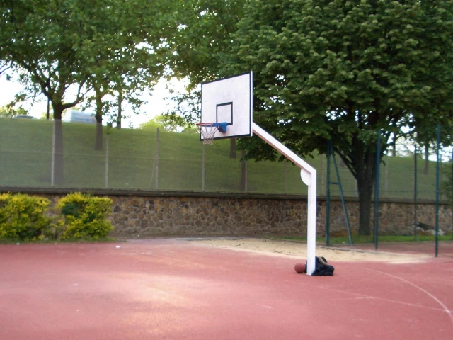 Profile of the basketball court Chemin de Halage, Paris, France