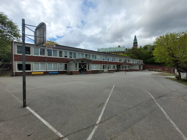 Profile of the basketball court Vilans skola huvudbyggnad, Nacka, Sweden