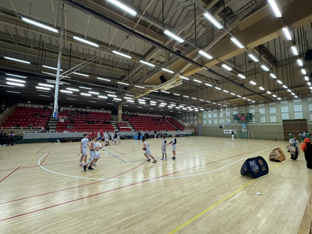 Profile of the basketball court Lundbystrandshallen, Göteborg, Sweden
