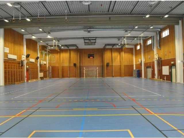 Profile of the basketball court Tokarphallen, Linköping, Sweden