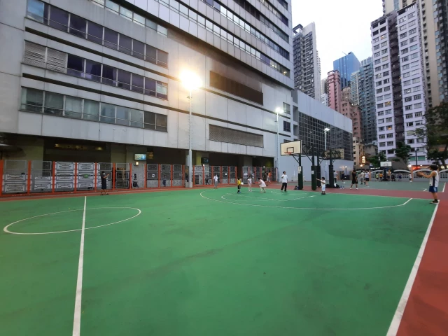 Profile of the basketball court Southorn Playground, Hong Kong, Hong Kong SAR China