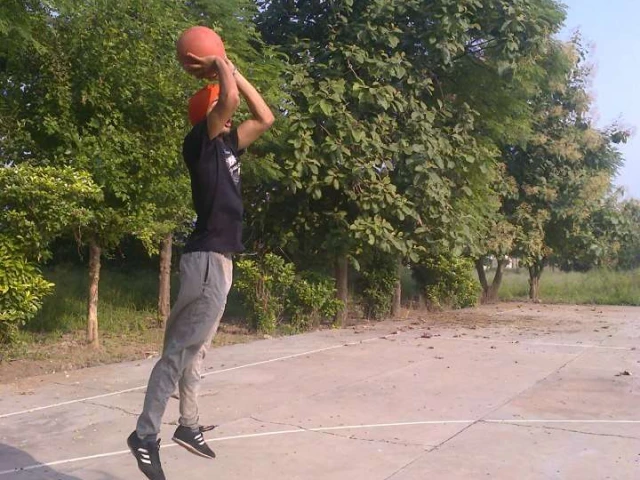 Profile of the basketball court Radha Vatika, Khanna, India
