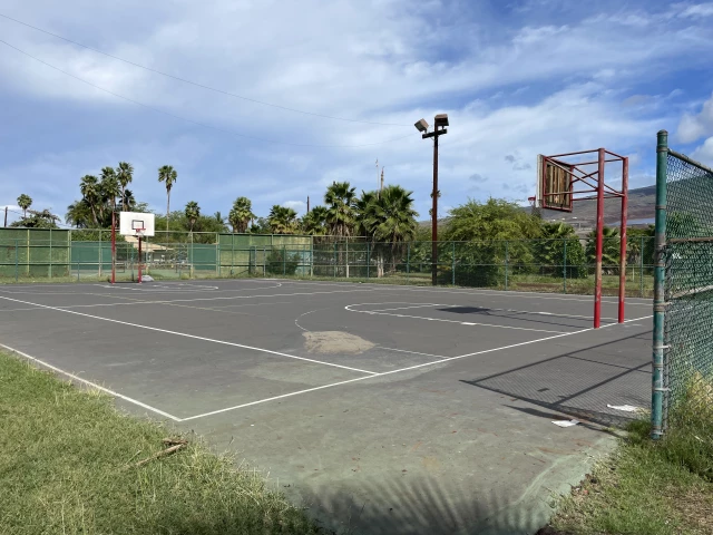 Profile of the basketball court Front Street, Lahaina, HI, United States