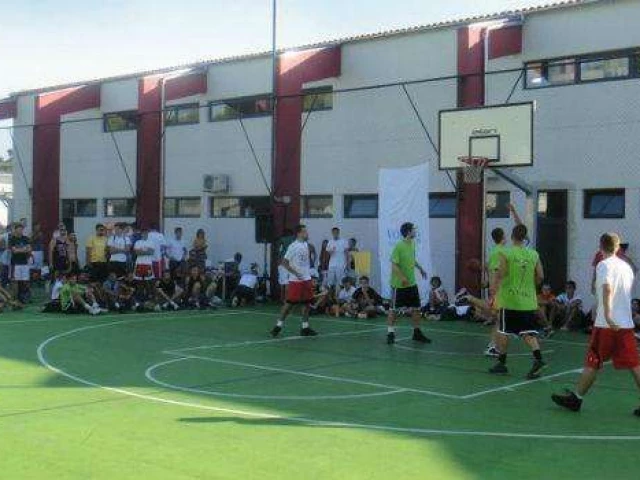 Profile of the basketball court Olympia Hotel Court, Vodice, Croatia