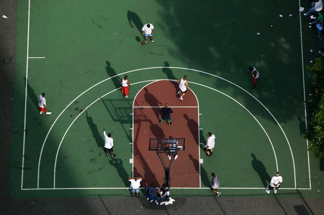 Rucker Park in Harlem, NYC. Added on 2009-07-08 by Stephan | Flag Photo
