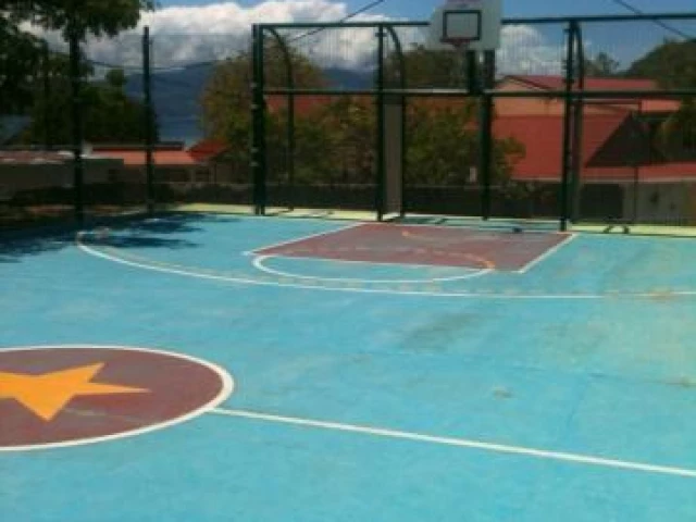 Profile of the basketball court Playground Les Saintes, Les Saintes (Terre-De-Hautes), Guadeloupe