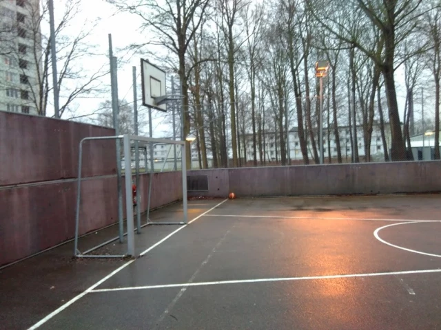 Profile of the basketball court Nørrekær/Maglekær, Rødovre, Denmark