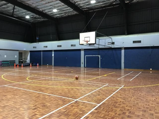 Profile of the basketball court Beaton Park Leisure Centre, Gwynneville, Australia
