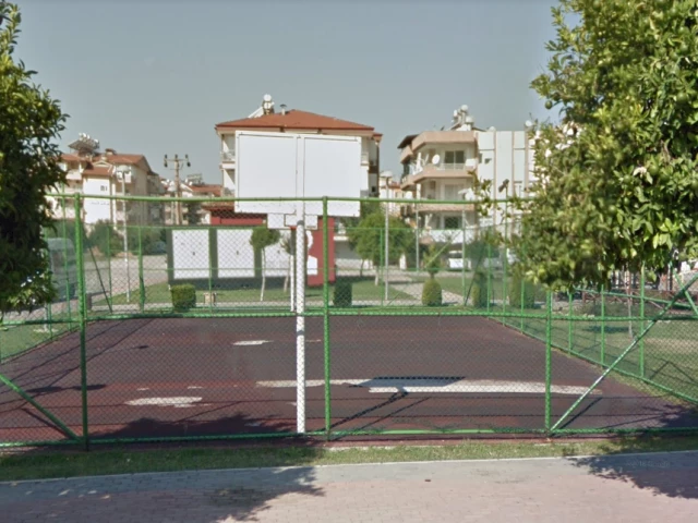Profile of the basketball court Bahçelievler, Manavgat, Turkey