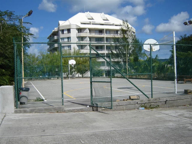 Profile of the basketball court AUC Court, Sint Maarten, Curaçao