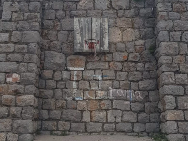 Profile of the basketball court Dejan Sajic Court, Senj, Croatia