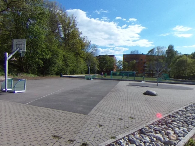 Profile of the basketball court Skøyen, Oslo, Norway