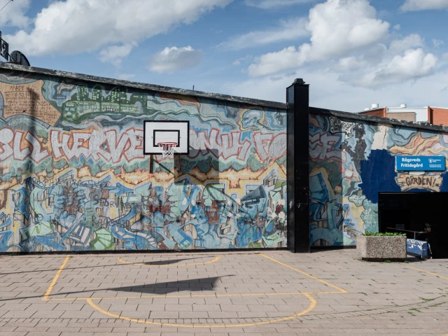 Profile of the basketball court Rågsveds ungdomsgård, Bandhagen, Sweden