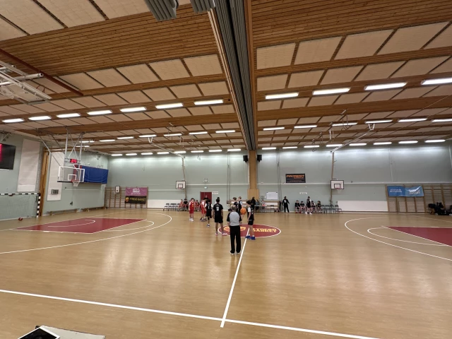 Profile of the basketball court Forellhallen - Tidigare Bollmorahallen, Tyresö, Sweden