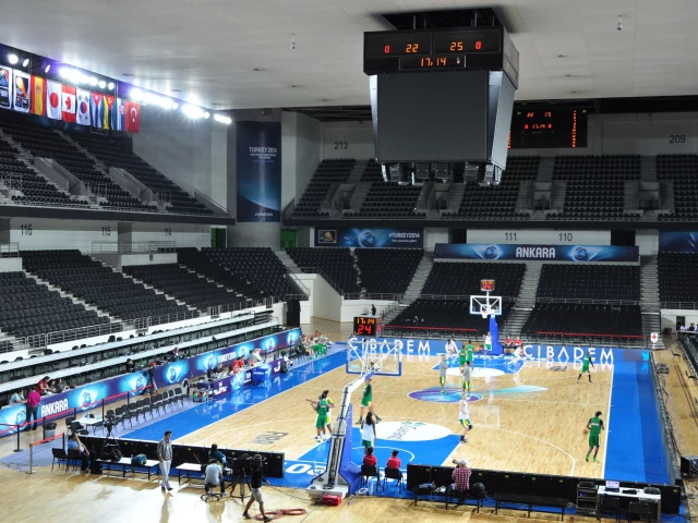 Profile of the basketball court Ankara Arena, Altındağ, Turkey