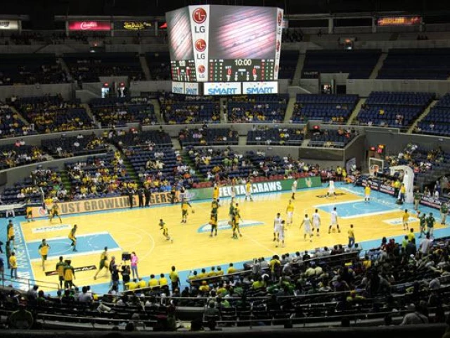 Profile of the basketball court Araneta Coliseum, Quezon City, Philippines