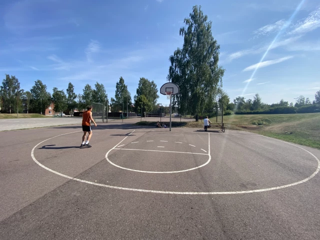 Profile of the basketball court Nybroparken, Falun, Sweden