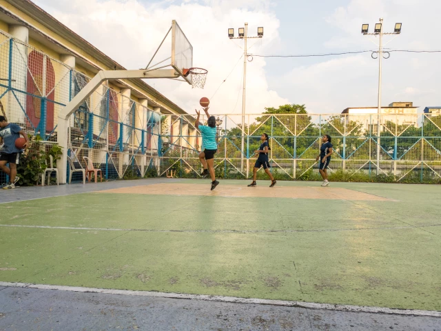 Profile of the basketball court Boys Training Association, Kolkata, India
