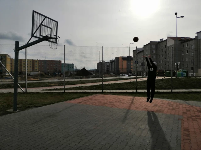 Profile of the basketball court OSiR na Piasta, Świebodzice, Poland