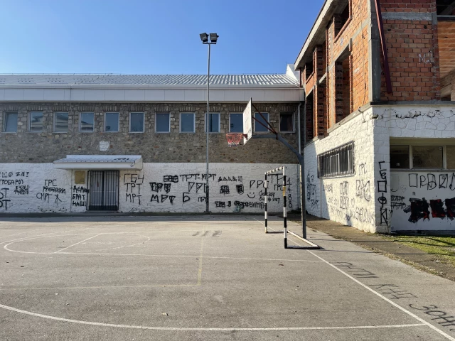 Profile of the basketball court Partizan Basketball Court, Brčko, Bosnia and Herzegovina