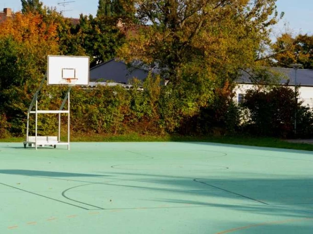 Profile of the basketball court Berufsbildende Schulen IV, Magdeburg, Germany