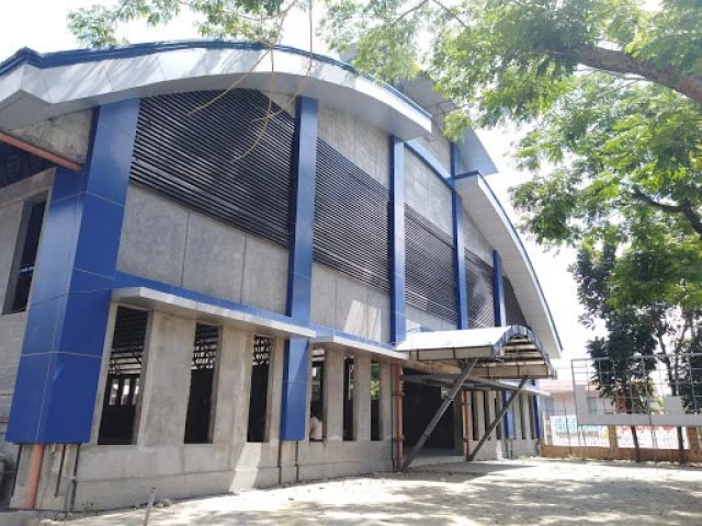 Profile of the basketball court San Juan Municipal Covered Court, San Juan, Philippines