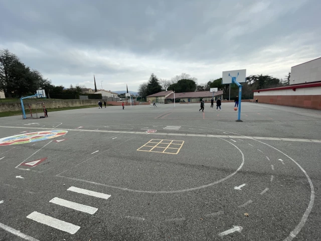 Profile of the basketball court Gymnase des acacias, Saulce-sur-Rhône, France