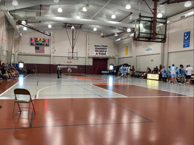Profile of the basketball court Wildwood Recreation Center, Wildwood, NJ, United States