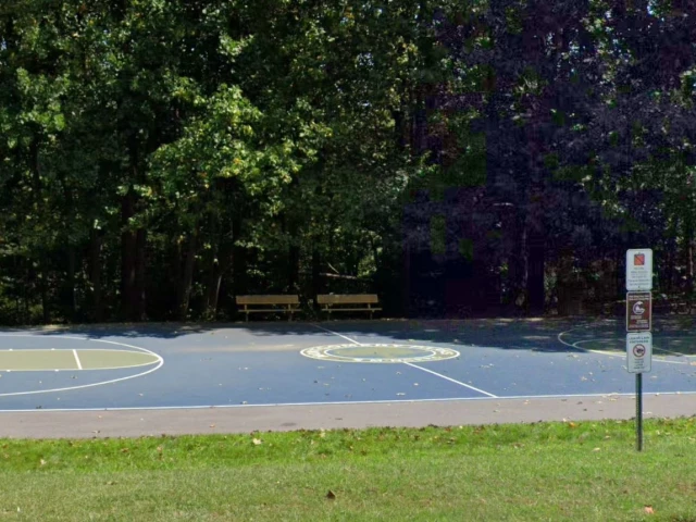 Profile of the basketball court North Gate Local Park, Aspen Hill, MD, United States