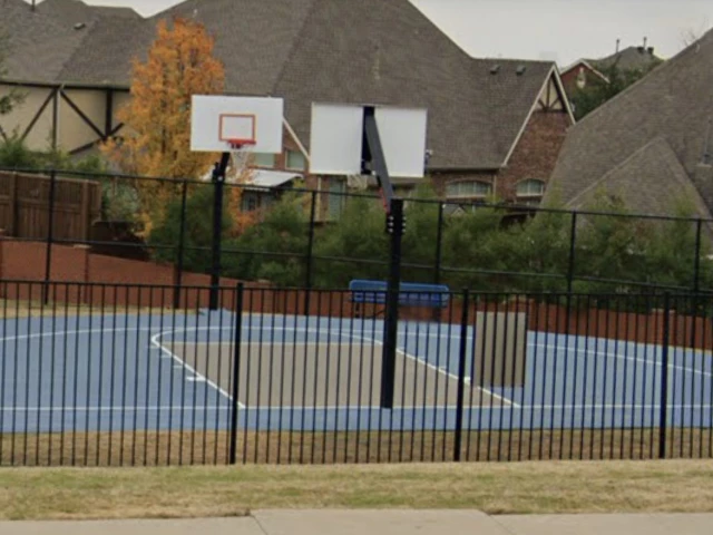 Profile of the basketball court Park Unknown, Irving, TX, United States