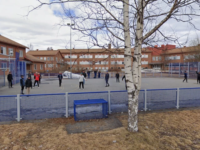 Profile of the basketball court Hörnefors Centralskola multiplan, Hörnefors, Sweden