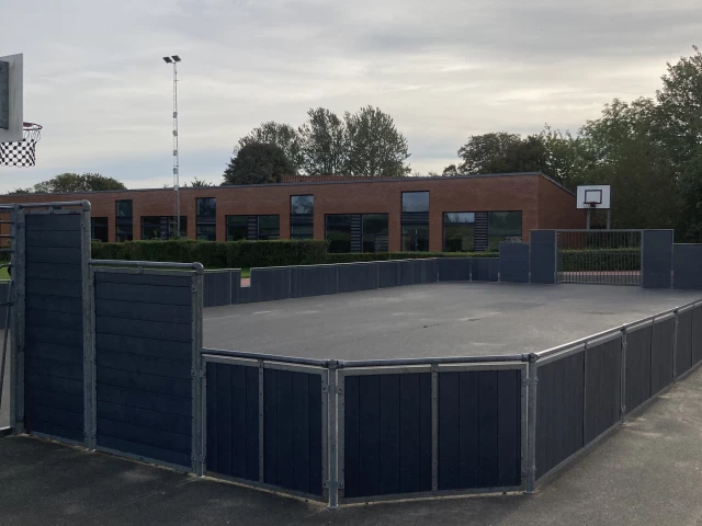 Profile of the basketball court Multibane v. Hartehallen, Kolding, Denmark