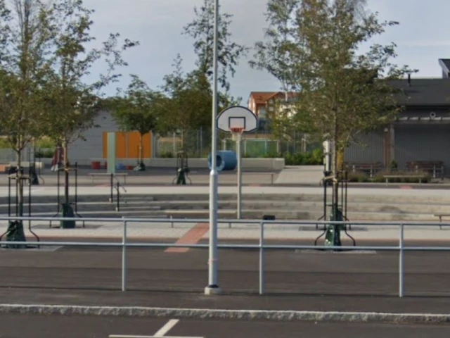 Profile of the basketball court Helgedalskolan, Kristianstad, Sweden