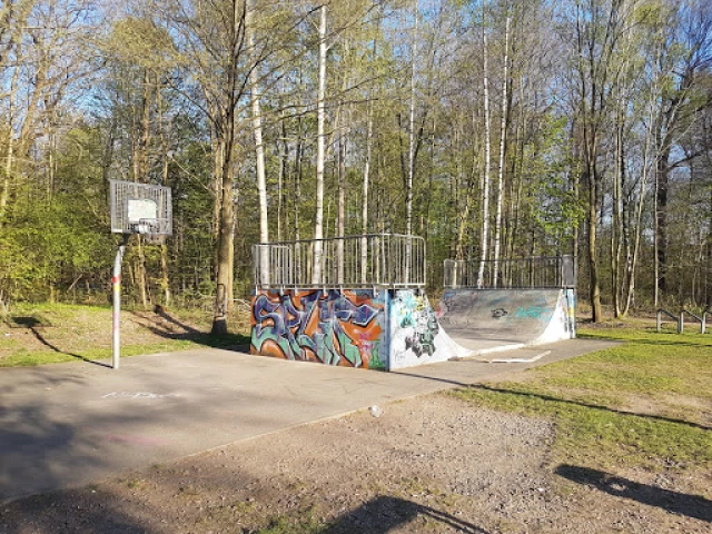 Profile of the basketball court Korb Forstspielplatz, Chemnitz, Germany