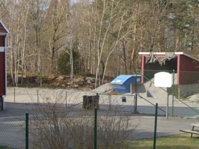 Profile of the basketball court Nyborg Skola, Stenungsund, Sweden