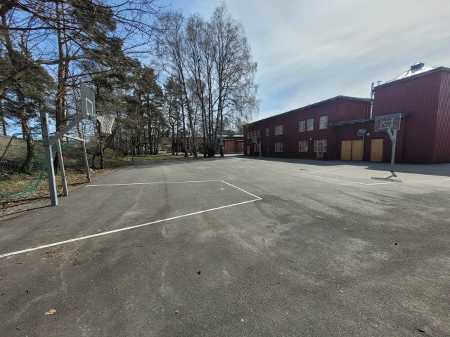 Profile of the basketball court Djurö Skola, Djurhamn, Sweden