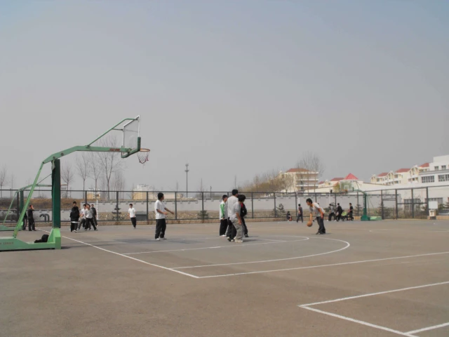 Profile of the basketball court Qinhuangdao Harbour Court, Qinhuangdao, China