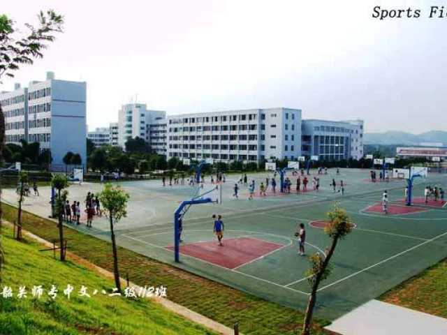 Profile of the basketball court Southern District Basketball Courts, Shaoguan, China