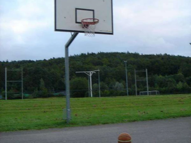 Profile of the basketball court Pfrondorfer Straße, Dettenhausen, Germany