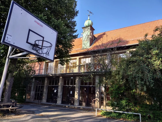 Profile of the basketball court Brüder Grimm Schule, Göttingen, Germany