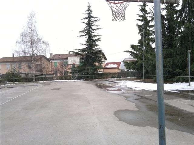Profile of the basketball court Playground Villanova Mondovi, Villanova Mondovi, Italy