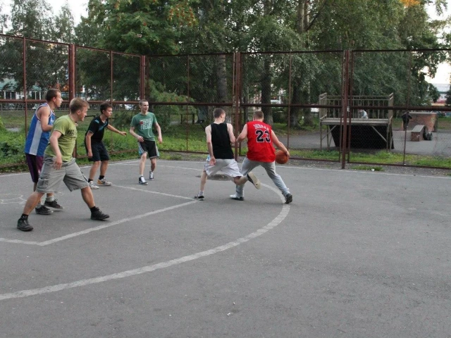 Profile of the basketball court K Basketball Court, Arkhangelsk, Russia