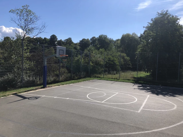 Profile of the basketball court Scheffelstraße, Bayreuth, Germany