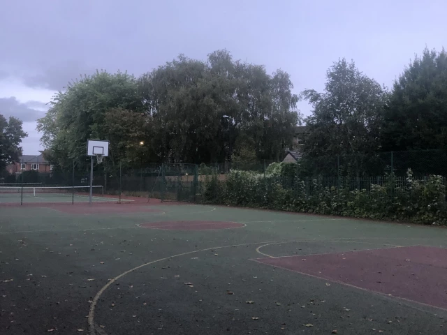 Profile of the basketball court Heworth Park, York, United Kingdom