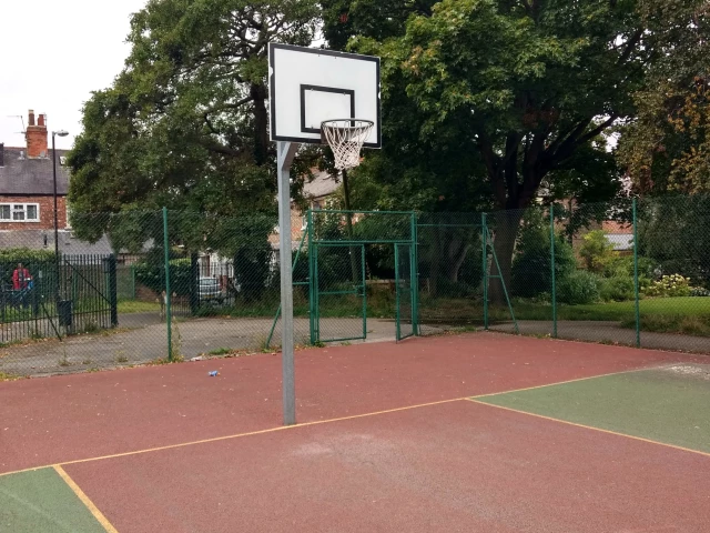 Profile of the basketball court Heworth Park, York, United Kingdom